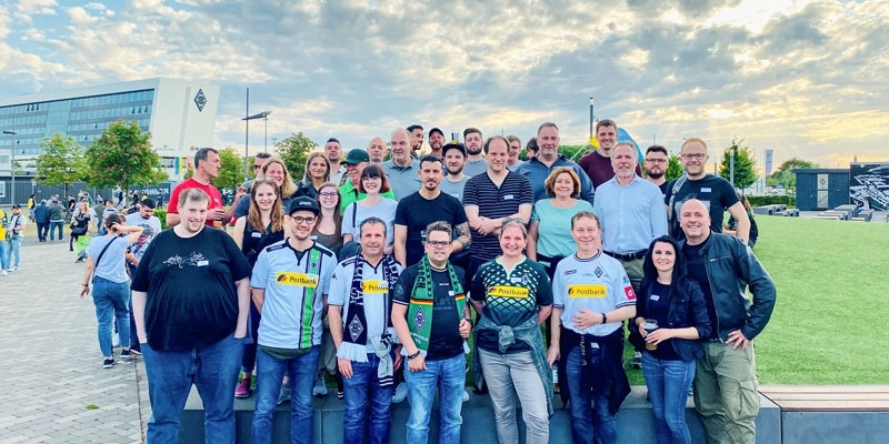 Drekopf Team bei Borussia