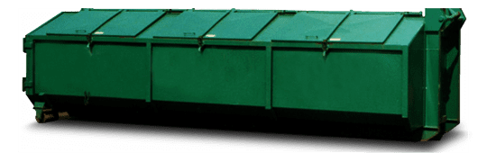 Abrollcontainer mit Deckel